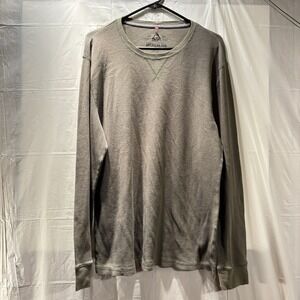 American Rag Size XL Mens Olive Green Color Thermal Shirt Long Sleeve